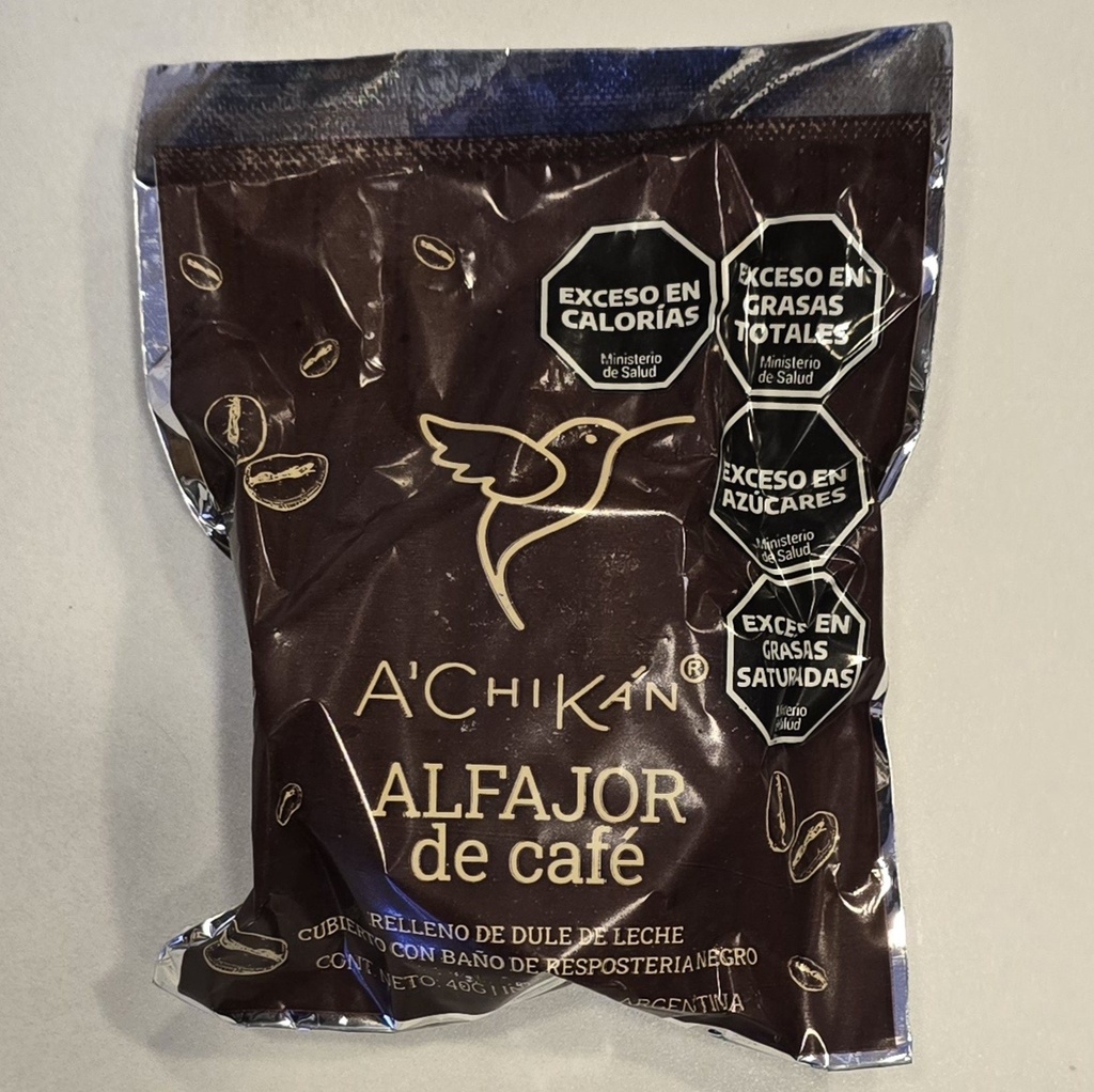 achikan alfajor de cafe