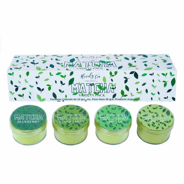 lovely tea matcha variety pack